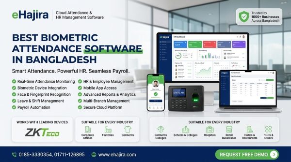 Best Attendance Software in Bangladesh (2026) The Complete Guide to Choosing the Right Attendance, HR & Payroll Solution